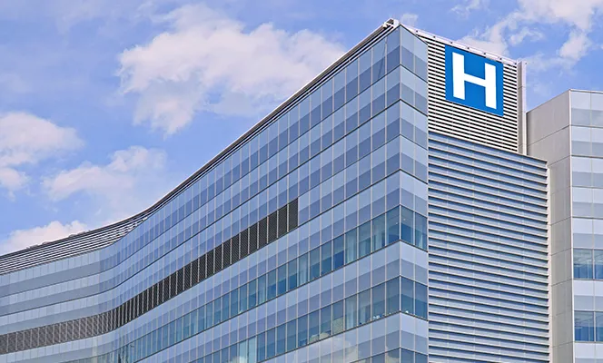 modern hospital style building